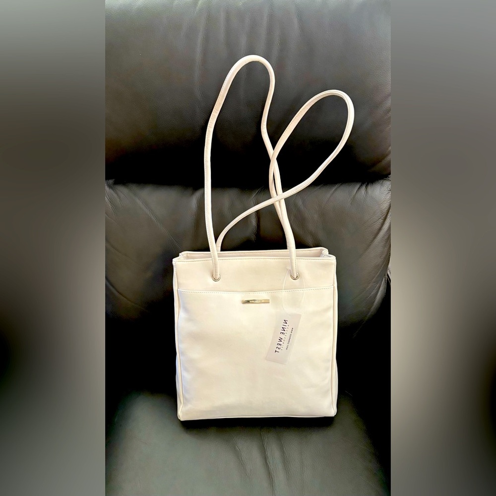 Nine West Cream Tote Bag